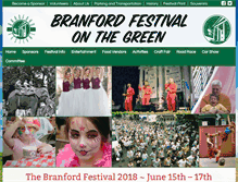 Tablet Screenshot of branfordfestival.com